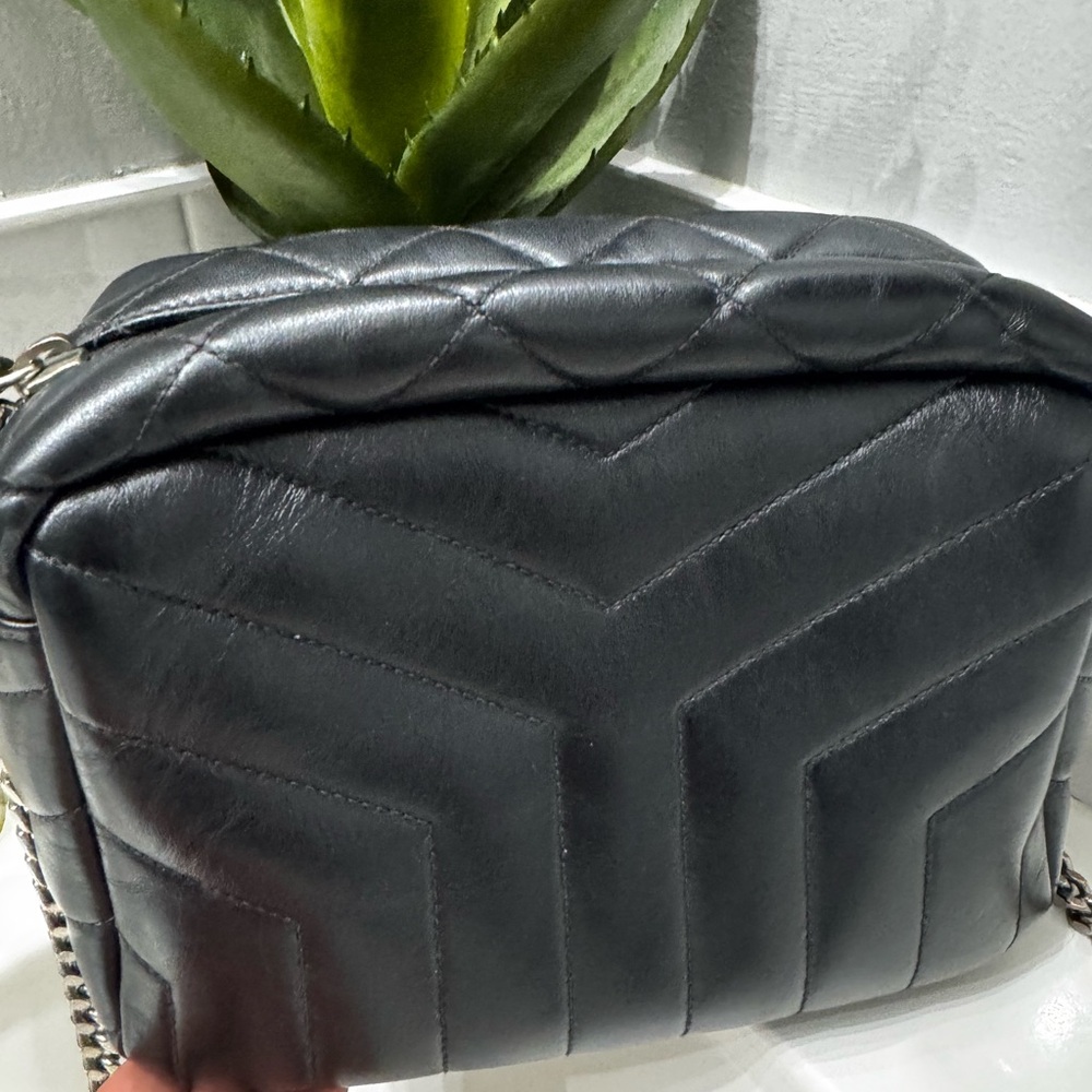 YSL leather crossbody